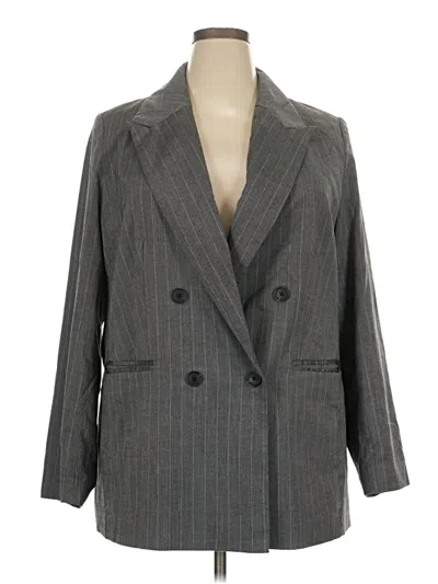 Pre-owned A New Day Blazer Jacket In Gray