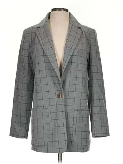 Pre-owned A New Day Blazer Jacket In Gray