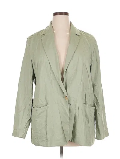 Pre-owned A New Day Blazer Jacket In Green