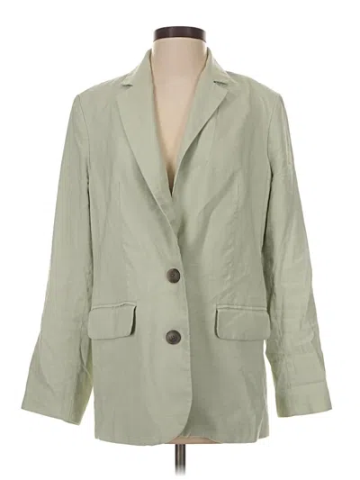 Pre-owned A New Day Blazer Jacket In Green