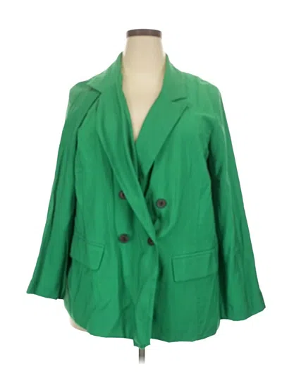 A New Day Blazer Jacket In Green