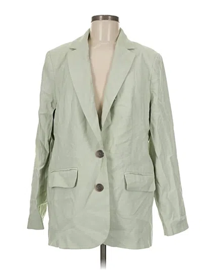 Pre-owned A New Day Blazer Jacket In Green