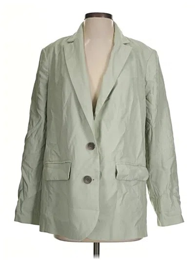Pre-owned A New Day Blazer Jacket In Green