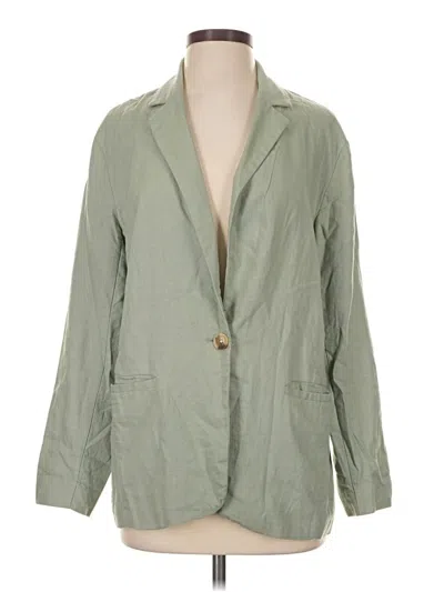 Pre-owned A New Day Blazer Jacket In Green