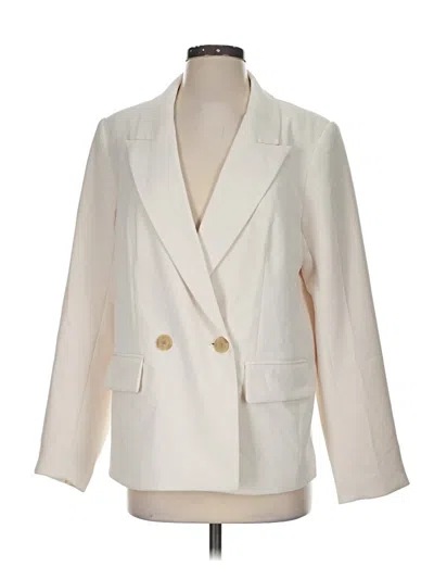 Pre-owned A New Day Blazer Jacket In Ivory
