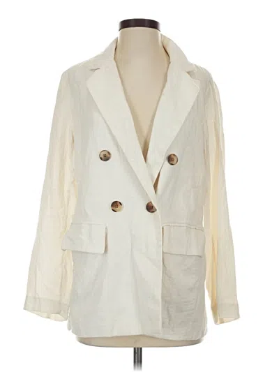 Pre-owned A New Day Blazer Jacket In Ivory