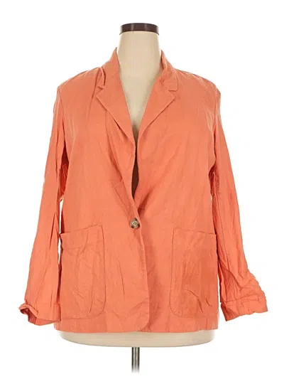 Pre-owned A New Day Blazer Jacket In Orange