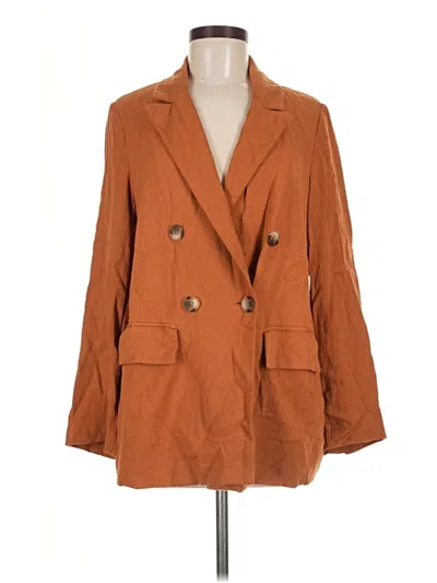 Pre-owned A New Day Blazer Jacket In Orange