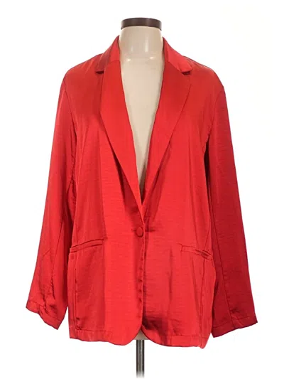 Pre-owned A New Day Blazer Jacket In Red