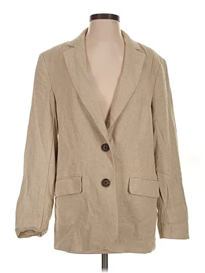 Pre-owned A New Day Blazer Jacket In Tan