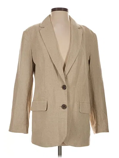 Pre-owned A New Day Blazer Jacket In Tan