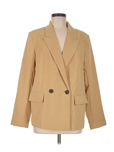 Pre-owned A New Day Blazer Jacket In Tan
