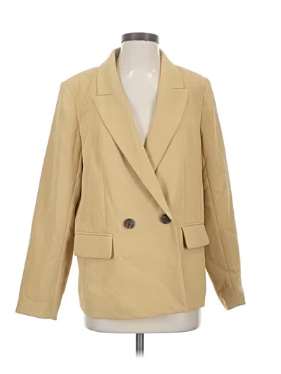 Pre-owned A New Day Blazer Jacket In Tan