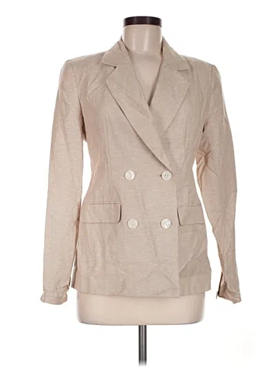 Pre-owned A New Day Blazer Jacket In Tan