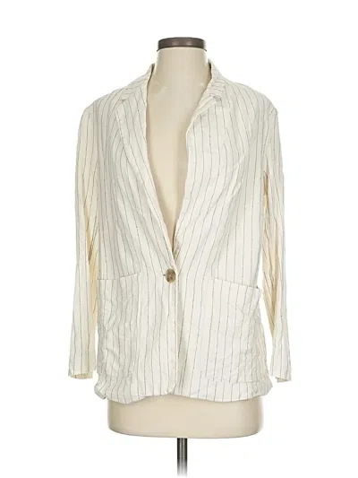 Pre-owned A New Day Blazer Jacket In White