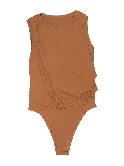 Pre-owned A New Day Bodysuit In Brown