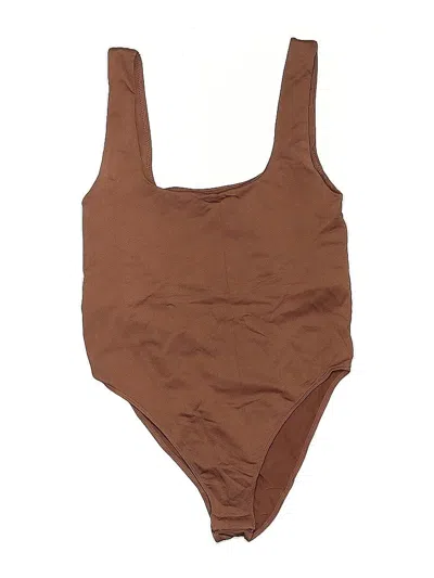 Pre-owned A New Day Bodysuit In Brown