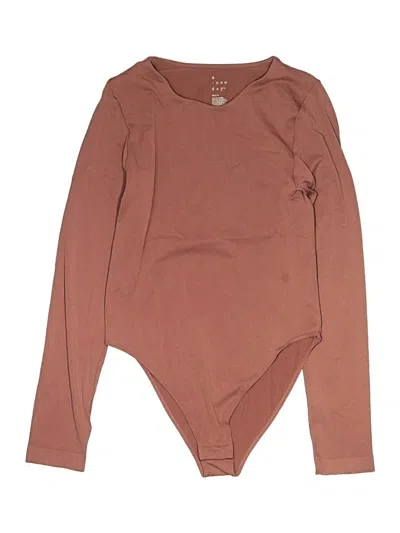 Pre-owned A New Day Bodysuit In Brown
