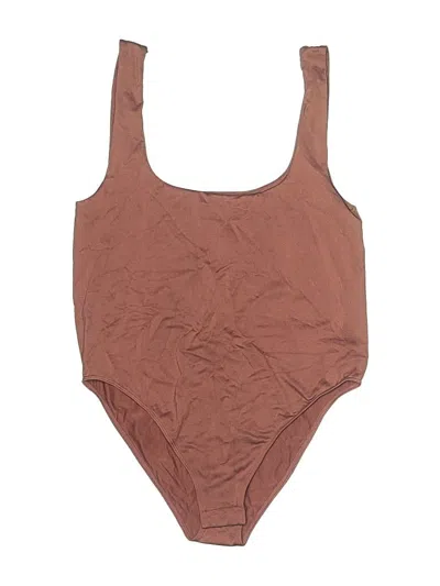 Pre-owned A New Day Bodysuit In Brown