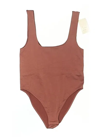 A New Day Bodysuit In Brown