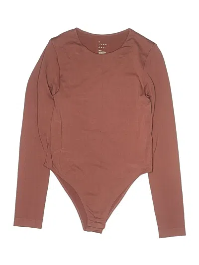Pre-owned A New Day Bodysuit In Brown