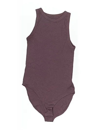 Pre-owned A New Day Bodysuit In Burgundy
