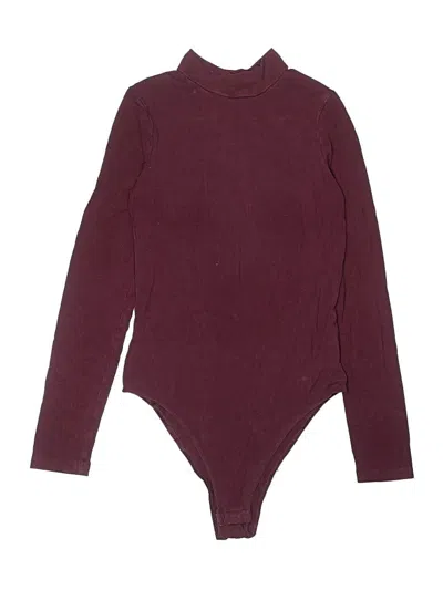 Pre-owned A New Day Bodysuit In Burgundy