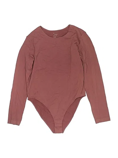 Pre-owned A New Day Bodysuit In Burgundy