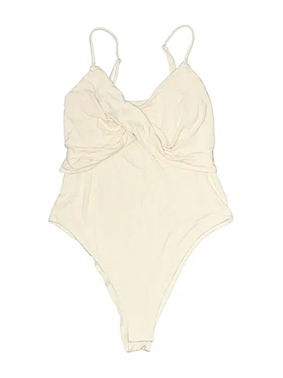 Pre-owned A New Day Bodysuit In Ivory