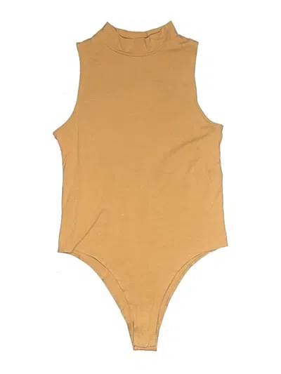 Pre-owned A New Day Bodysuit In Tan