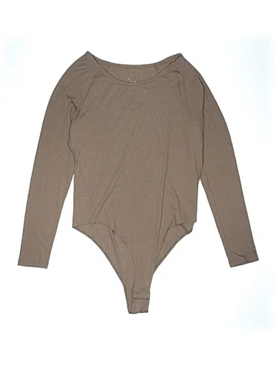 Pre-owned A New Day Bodysuit In Tan