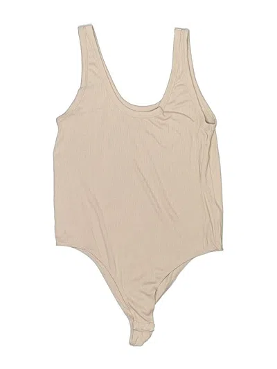 Pre-owned A New Day Bodysuit In Tan