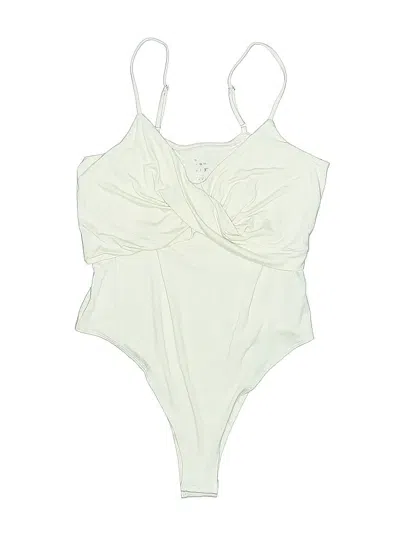 Pre-owned A New Day Bodysuit In White