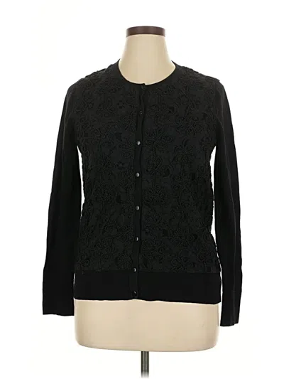 Pre-owned A New Day Cardigan Sweater In Black