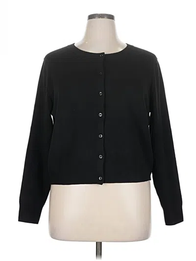 Pre-owned A New Day Cardigan Sweater In Black