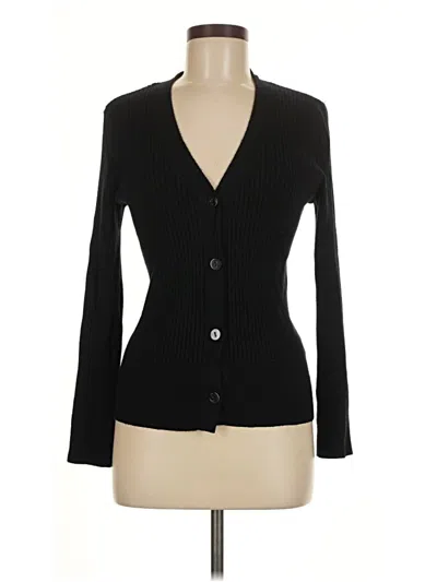 Pre-owned A New Day Cardigan Sweater In Black