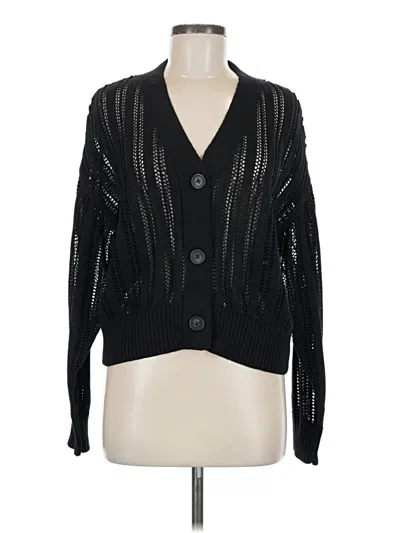 Pre-owned A New Day Cardigan Sweater In Black