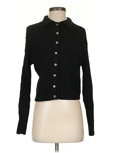 Pre-owned A New Day Cardigan Sweater In Black