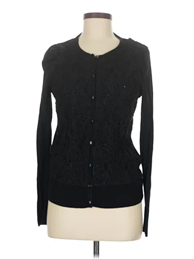 Pre-owned A New Day Cardigan Sweater In Black