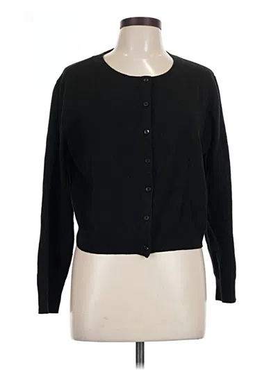 Pre-owned A New Day Cardigan Sweater In Black