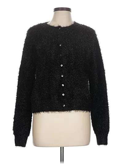 Pre-owned A New Day Cardigan Sweater In Black