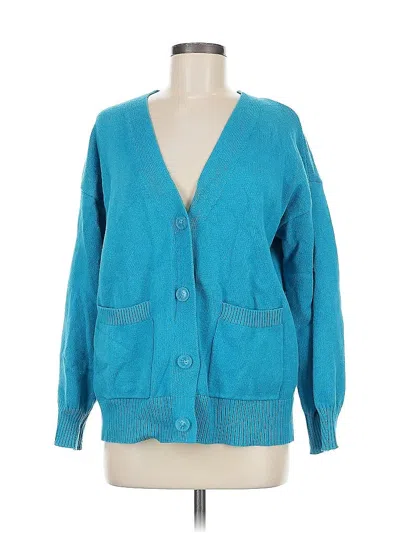 Pre-owned A New Day Cardigan Sweater In Blue