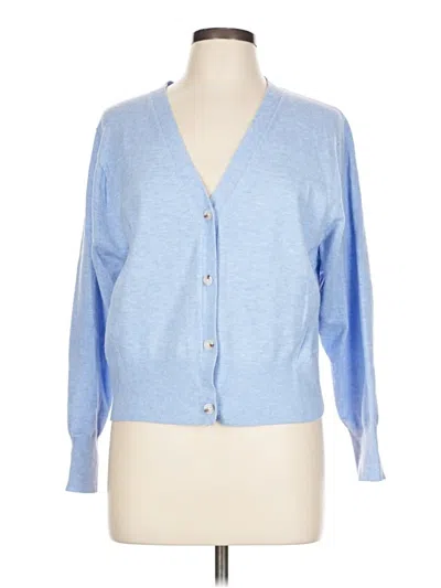 Pre-owned A New Day Cardigan Sweater In Blue