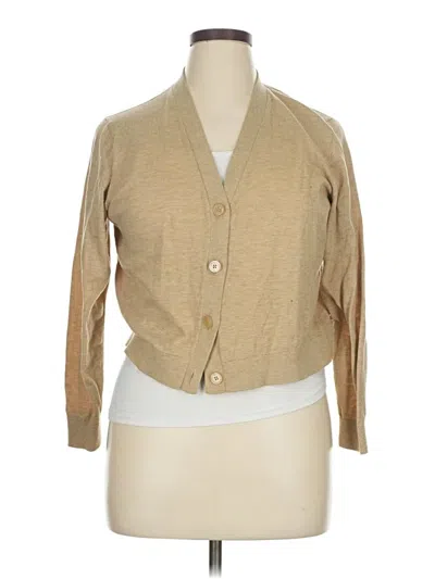 Pre-owned A New Day Cardigan Sweater In Brown