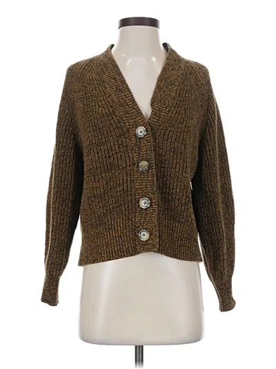 Pre-owned A New Day Cardigan Sweater In Brown