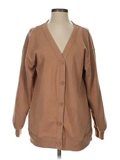 Pre-owned A New Day Cardigan Sweater In Brown