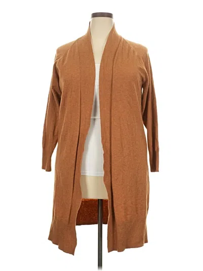 Pre-owned A New Day Cardigan Sweater In Brown