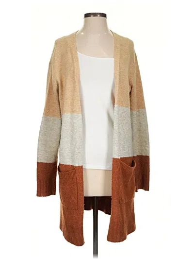 Pre-owned A New Day Cardigan Sweater In Brown