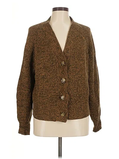 Pre-owned A New Day Cardigan Sweater In Brown