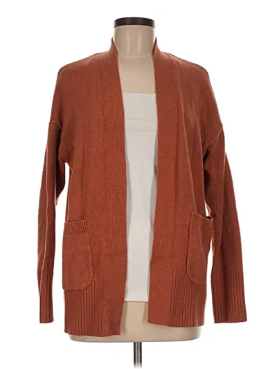 Pre-owned A New Day Cardigan Sweater In Brown